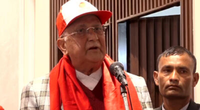 देशको सुरक्षा नेसनल भोलियन्टियर फोर्सले गर्छ ओली