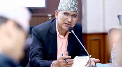 झुटा सूचनाले समाजमा गम्भीर समस्या देखिएकाे छ: उपाध्यक्ष पाैडेल