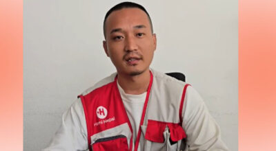 गाेरखामा रास्वपाका सुदन  अगाडि