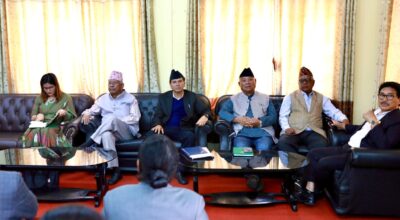 कांग्रेस संसदीय दलको बैठक बस्दै