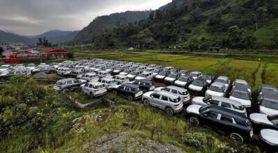 इभी आयातको नयाँ बाटो बन्दै कोरला, साउनमा भित्रिए सय गाडी