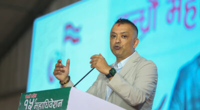 कांग्रेसको सभापतिमा गगन थापा निर्वाचित